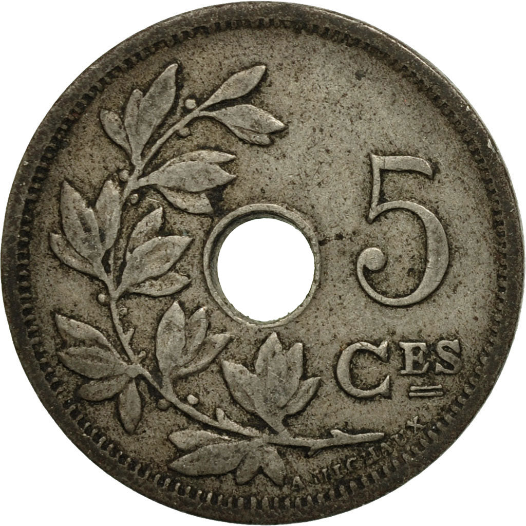 Monnaie, Belgique, 5 Centimes, 1903, TB, Copper-nickel, KM:46