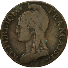 Monnaie, France, Dupré, 5 Centimes, 1795, Paris, TB, Bronze, Gadoury:124