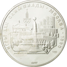 Monnaie, Russie, 5 Roubles, 1977, Saint-Petersburg, SUP+, Argent, KM:147