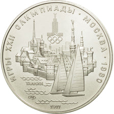 Munten, Rusland, 5 Roubles, 1977, Saint-Petersburg, PR+, Zilver, KM:148