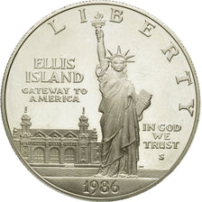 Moneta, Stati Uniti, Dollar, 1986, U.S. Mint, San Francisco, SPL, Argento