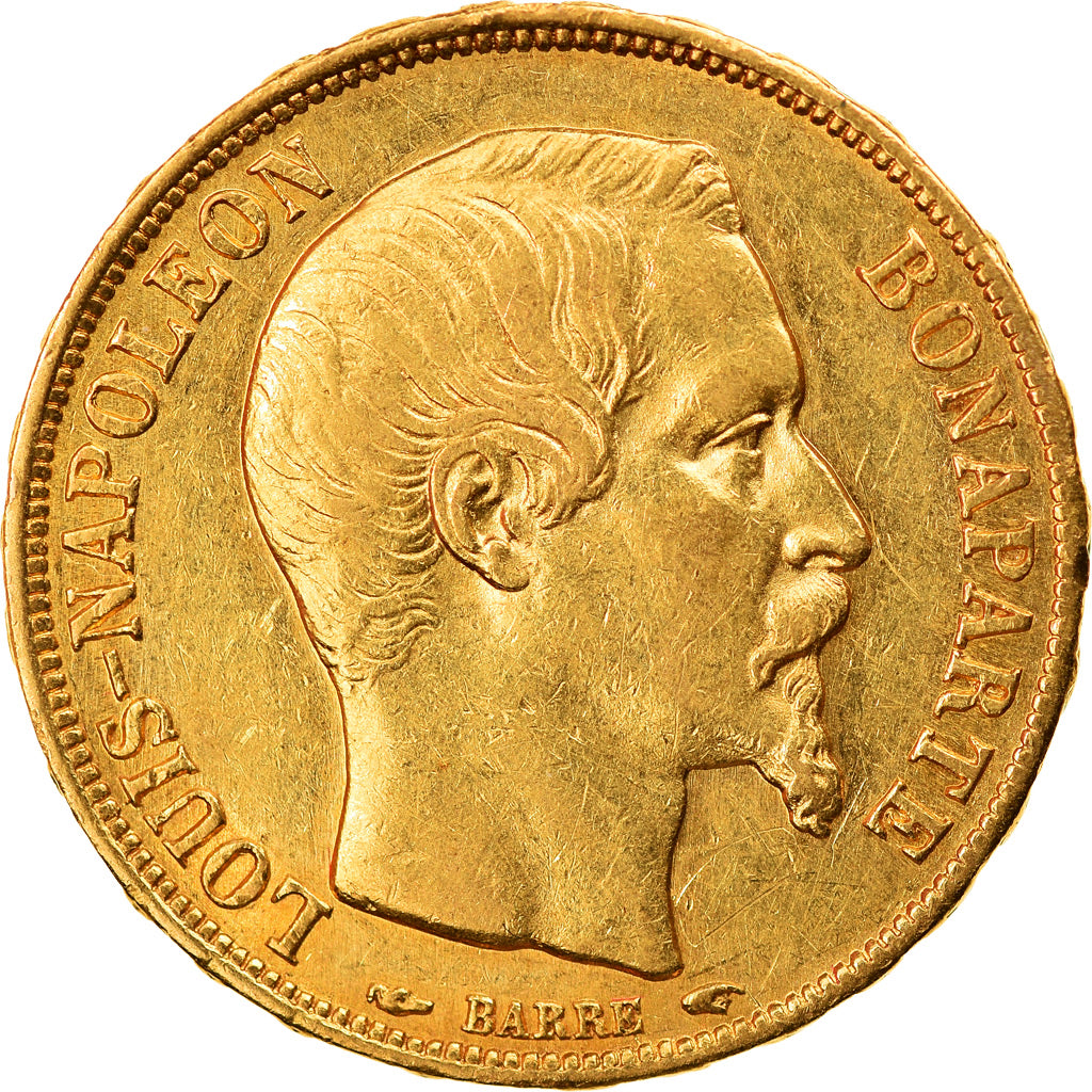Münze, Frankreich, Napoleon III, Napoléon III, 20 Francs, 1852, Paris, SS