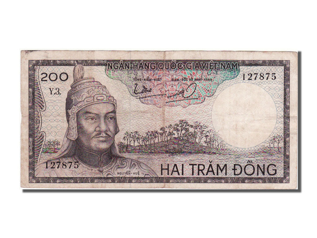 South Viet Nam, 200 Dông, 1966, EF(40-45)