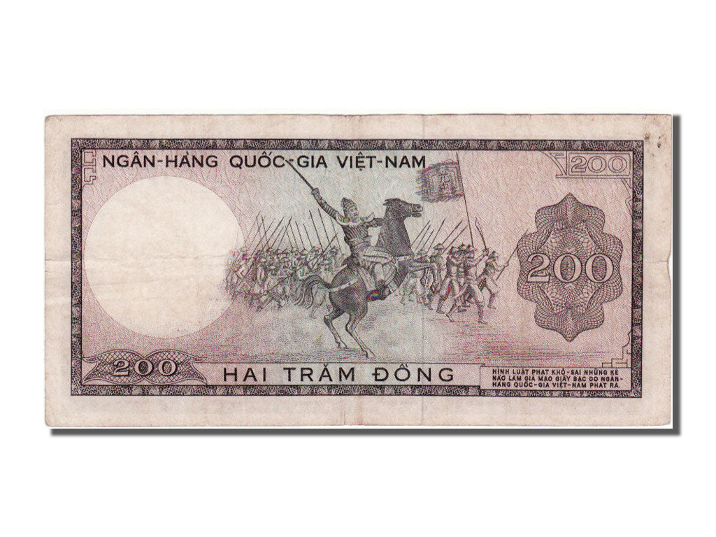 South Viet Nam, 200 Dông, 1966, EF(40-45)