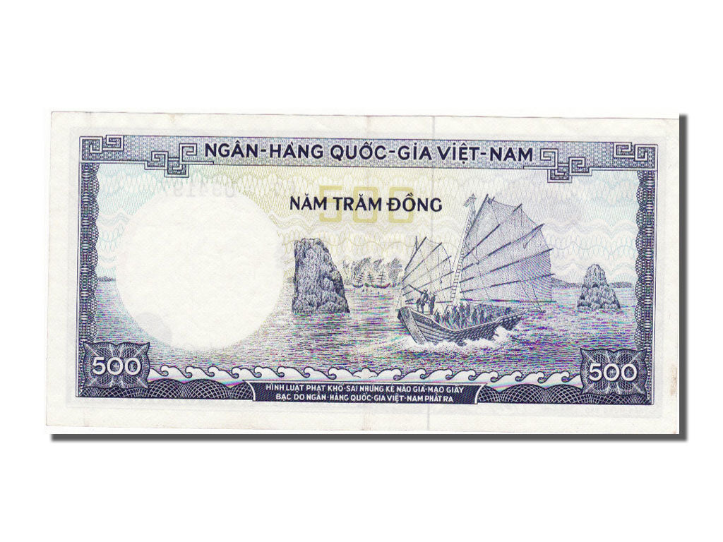 South Viet Nam, 500 D<ox>ng, 1966, KM #23a, AU(55-58), 094197
