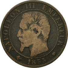 Münze, Frankreich, Napoleon III, Napoléon III, 5 Centimes, 1855, Marseille