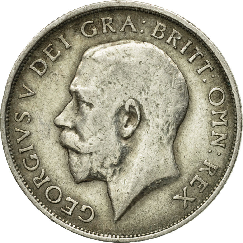Moneta, Gran Bretagna, George V, Shilling, 1918, BB, Argento, KM:816