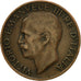 Moneda, Italia, Vittorio Emanuele III, 5 Centesimi, 1924, Rome, MBC, Bronce