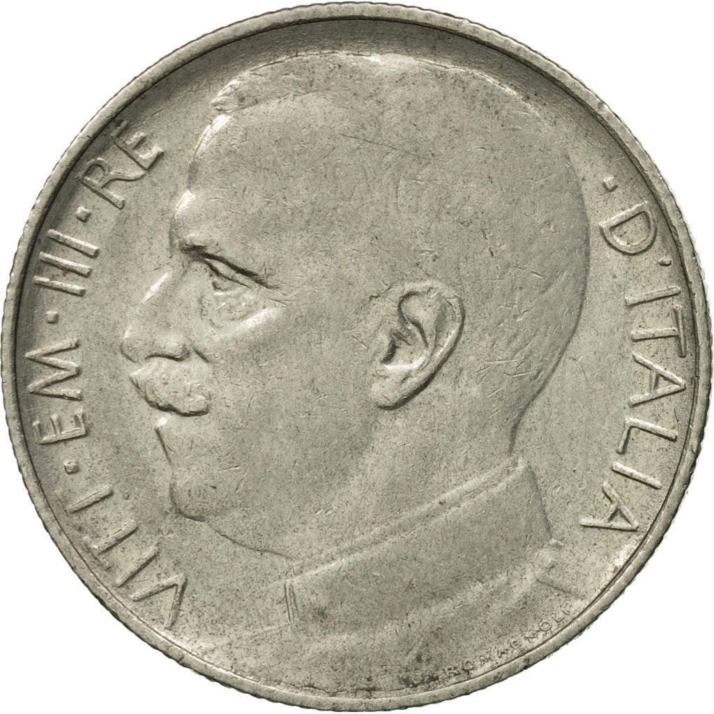 Münze, Italien, Vittorio Emanuele III, 50 Centesimi, 1921, Rome, SS, Nickel