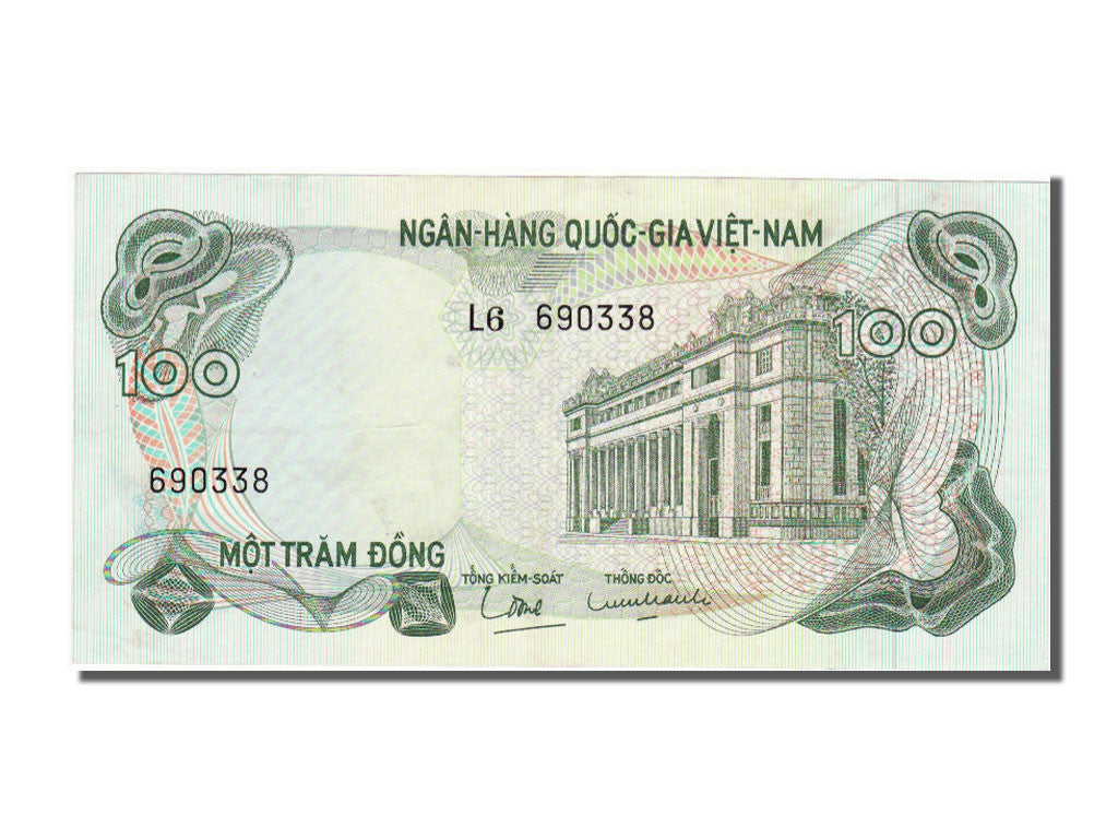 Banknote, South Viet Nam, 100 Dông, 1970, AU(55-58)