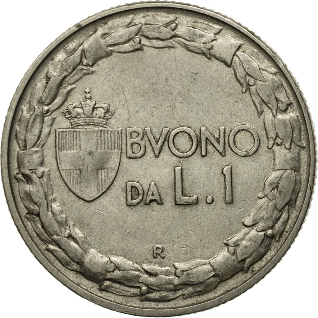 Moneta, Italia, Vittorio Emanuele III, Lira, 1923, Rome, BB, Nichel, KM:62