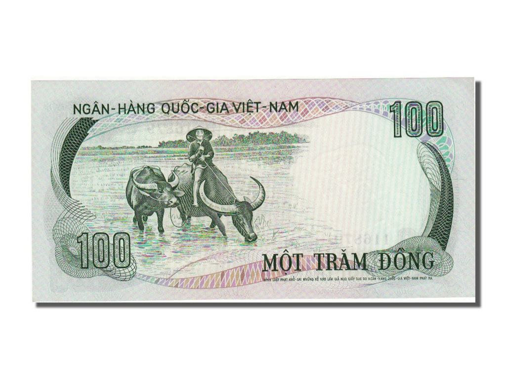 Banknote, South Viet Nam, 100 Dông, 1972, UNC(65-70)