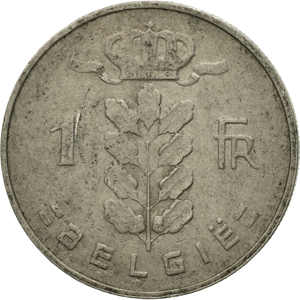 Coin, Belgium, Franc, 1962, VF(30-35), Copper-nickel, KM:143.1