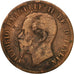 Munten, Italië, Vittorio Emanuele II, 10 Centesimi, 1863, FR, Koper, KM:11.2