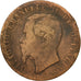 Monnaie, Italie, Vittorio Emanuele II, 10 Centesimi, 1867, Strasbourg, TB+