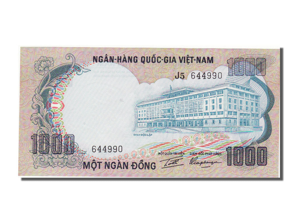 Banknote, South Viet Nam, 1000 D<ox>ng, 1972, UNC(65-70)