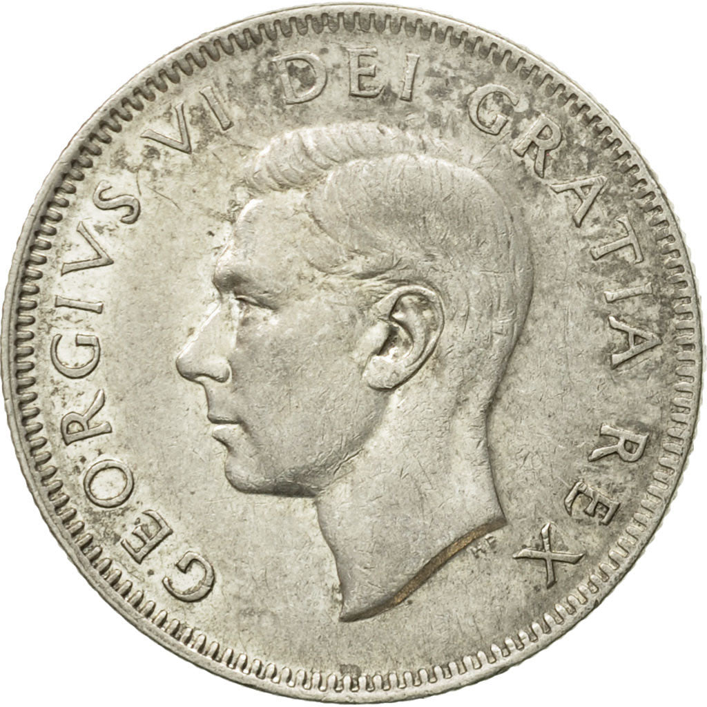 Monnaie, Canada, George VI, 25 Cents, 1949, Royal Canadian Mint, Ottawa, TTB