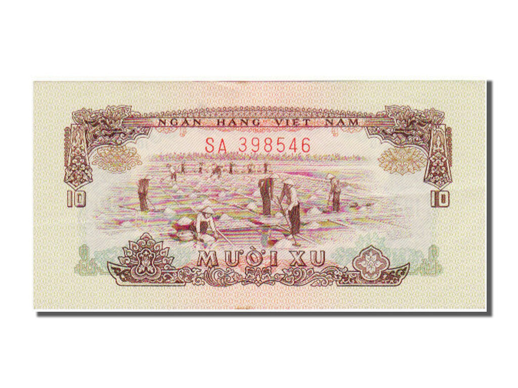 South Vietnam, 10 Xu, 1966, UNC(65-70), SA398546