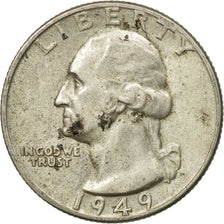 Moneta, Stati Uniti, Washington Quarter, Quarter, 1949, U.S. Mint, Philadelphia