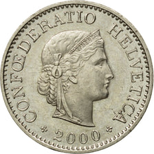 Monnaie, Suisse, 10 Rappen, 2000, Bern, TTB, Copper-nickel, KM:27