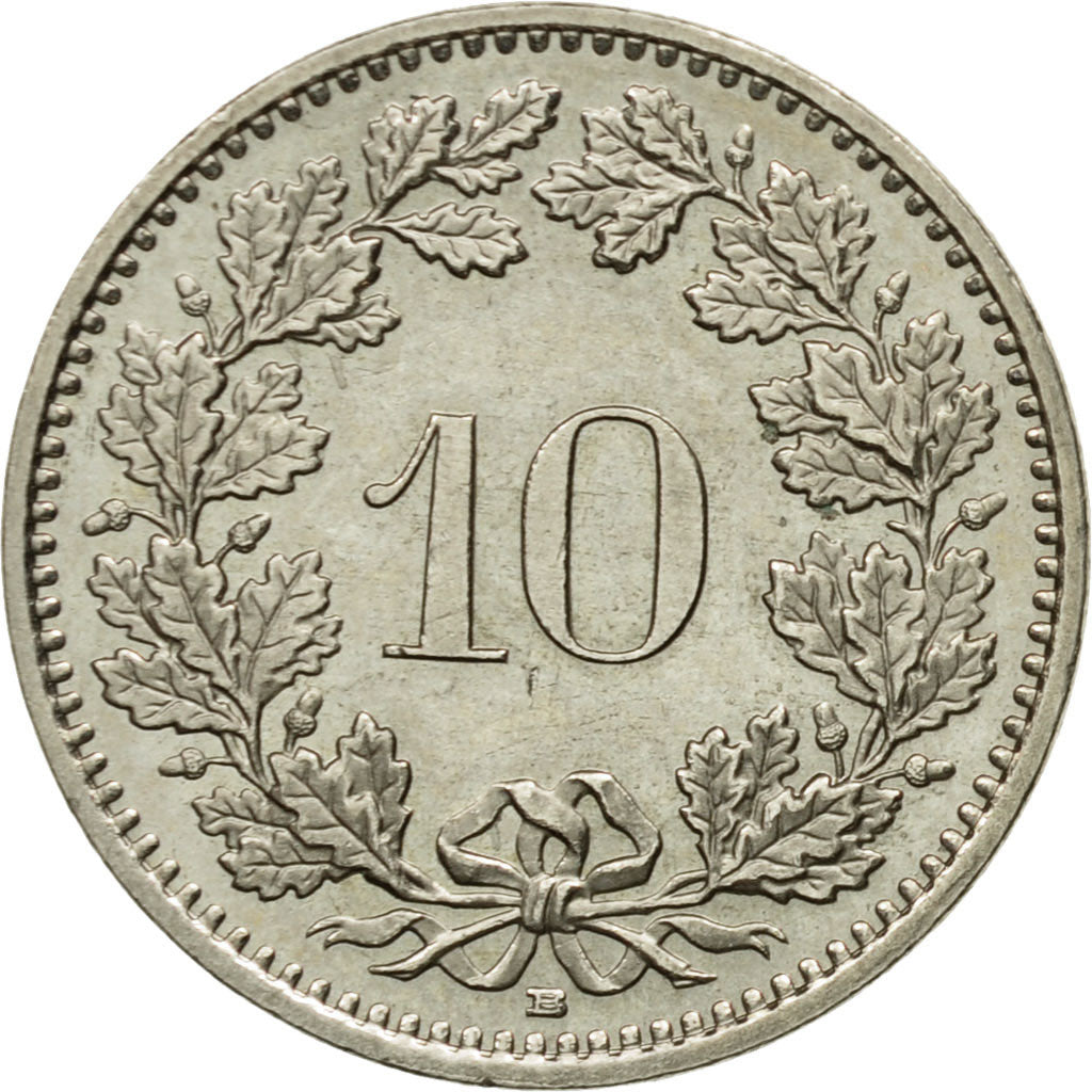 Monnaie, Suisse, 10 Rappen, 2000, Bern, TTB, Copper-nickel, KM:27