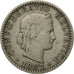 Moneta, Svizzera, 20 Rappen, 1887, Bern, BB, Nichel, KM:29