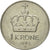 Coin, Norway, Olav V, Krone, 1985, EF(40-45), Copper-nickel, KM:419