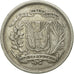 Monnaie, Dominican Republic, 25 Centavos, 1944, TTB, Argent, KM:20