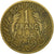 Moneta, Tunisia, Anonymous, Franc, 1921, Paris, VF(30-35), Aluminium-Brąz