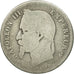 Monnaie, France, Napoleon III, Napoléon III, 50 Centimes, 1866, Strasbourg, TB