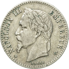 Munten, Frankrijk, Napoleon III, Napoléon III, 50 Centimes, 1866, Paris, FR+