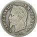 Moneta, Francja, Napoleon III, Napoléon III, 20 Centimes, 1866, Strasbourg