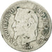Moneda, Francia, Napoleon III, Napoléon III, 20 Centimes, 1864, Paris, BC+