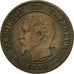 Monnaie, France, Napoleon III, Napoléon III, 2 Centimes, 1854, Marseille, TB+