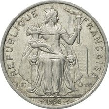 Coin, New Caledonia, 5 Francs, 1986, Paris, EF(40-45), Aluminum, KM:16