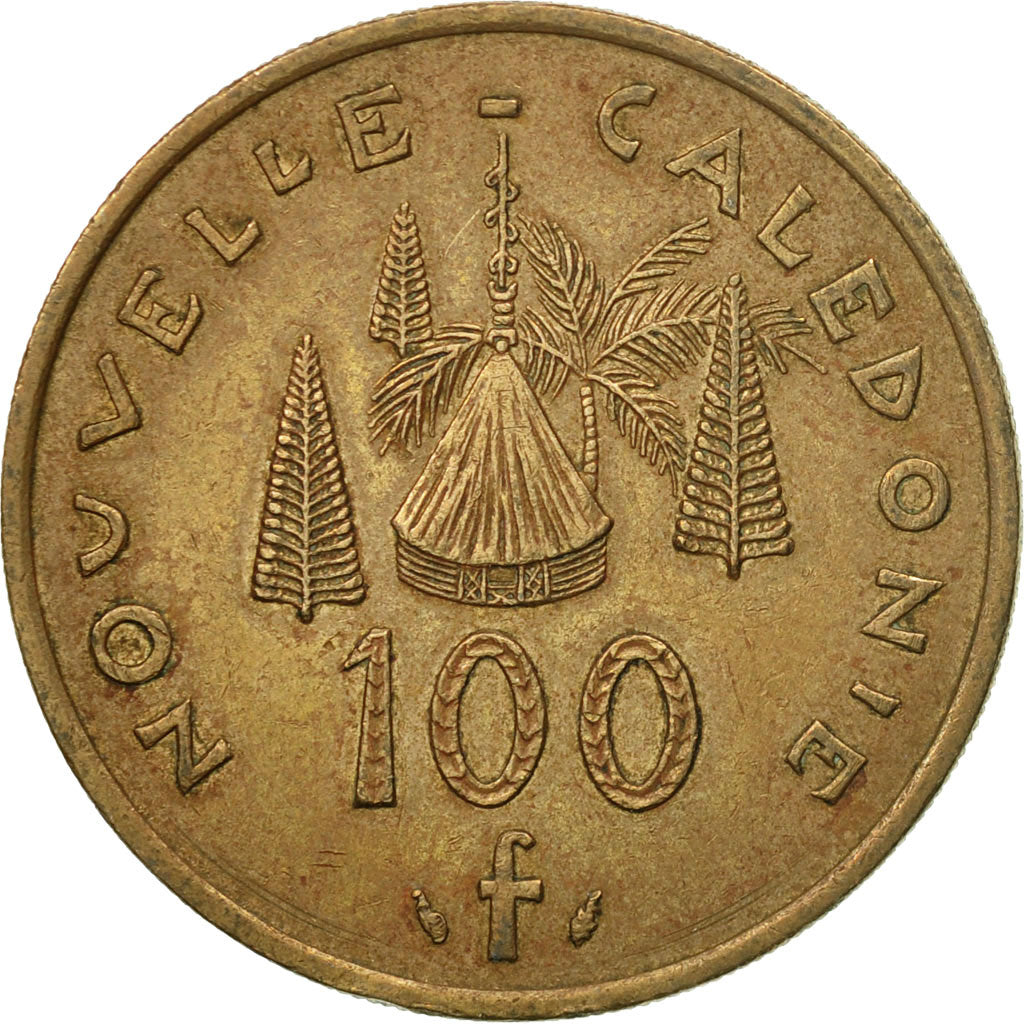 Coin, New Caledonia, 100 Francs, 1984, Paris, VF(30-35), Nickel-Bronze, KM:15