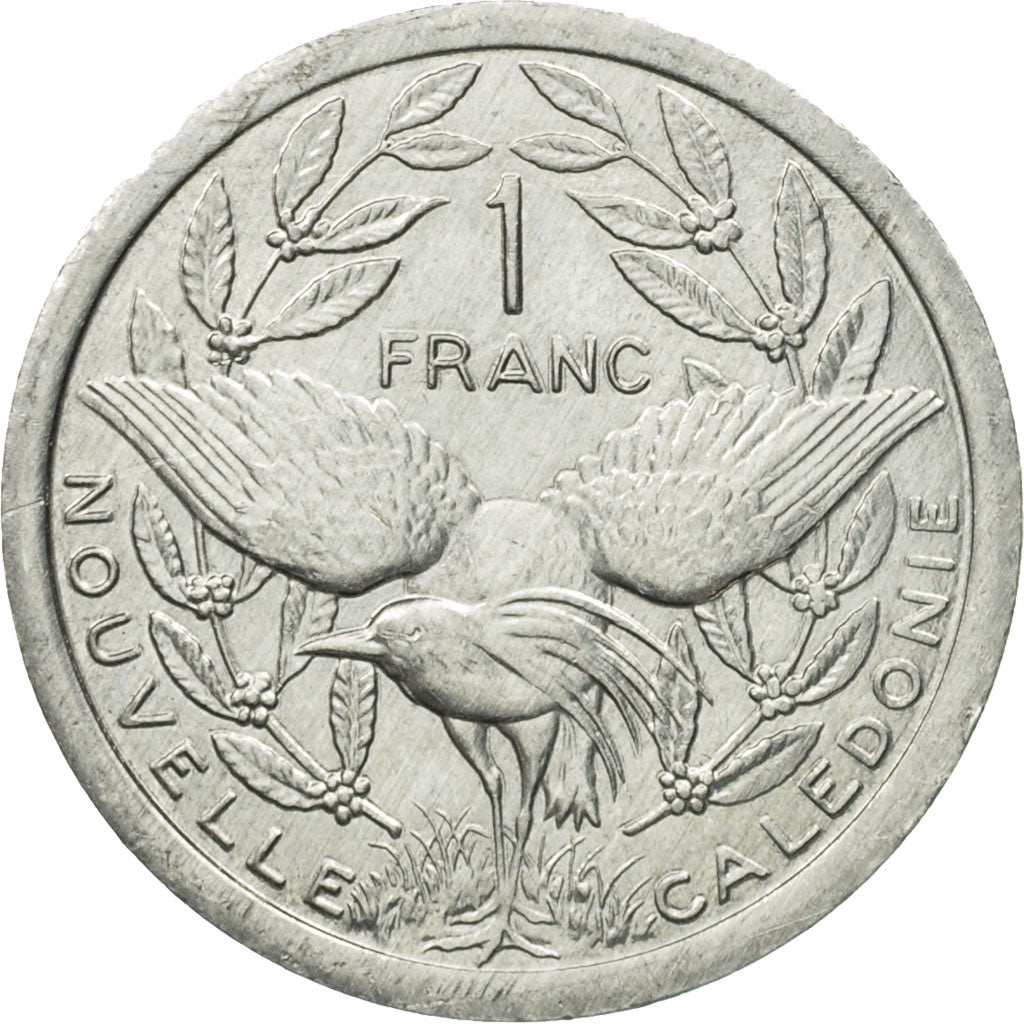 Moneda, Nueva Caledonia, Franc, 1994, Paris, MBC, Aluminio, KM:10