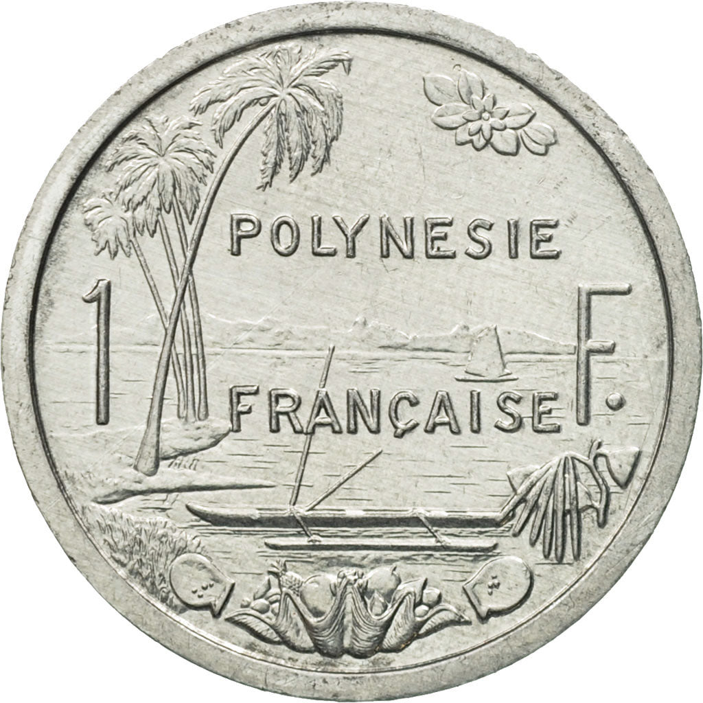 Moneta, Polinezja Francuska, Franc, 1995, Paris, EF(40-45), Aluminium, KM:11