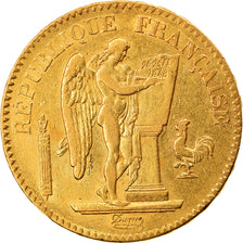 Coin, France, Génie, 20 Francs, 1848, Paris, AU(50-53), Gold, KM:757