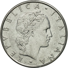 Coin, Italy, 50 Lire, 1984, Rome, EF(40-45), Stainless Steel, KM:95.1