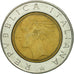 Moneda, Italia, 500 Lire, 1985, Rome, BC+, Bimetálico, KM:111