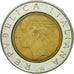 Coin, Italy, 500 Lire, 1985, Rome, VF(30-35), Bi-Metallic, KM:111