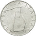 Monnaie, Italie, 5 Lire, 1978, Rome, TB+, Aluminium, KM:92