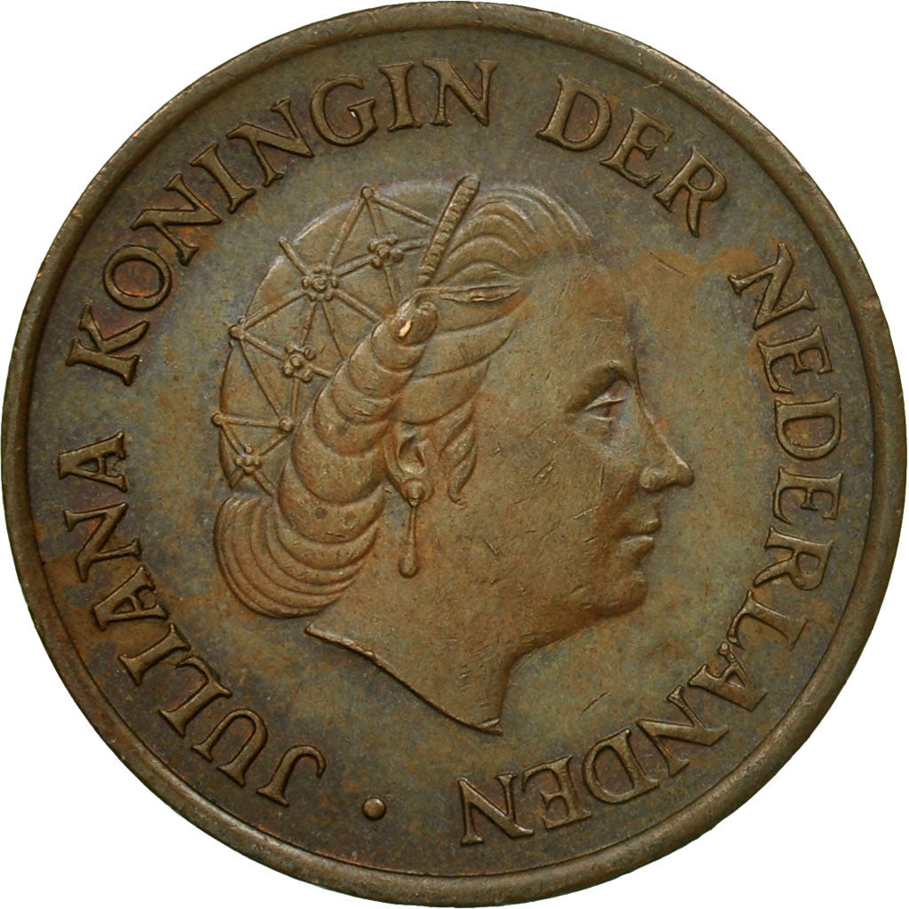 Moneda, Países Bajos, Juliana, 5 Cents, 1978, BC+, Bronce, KM:181