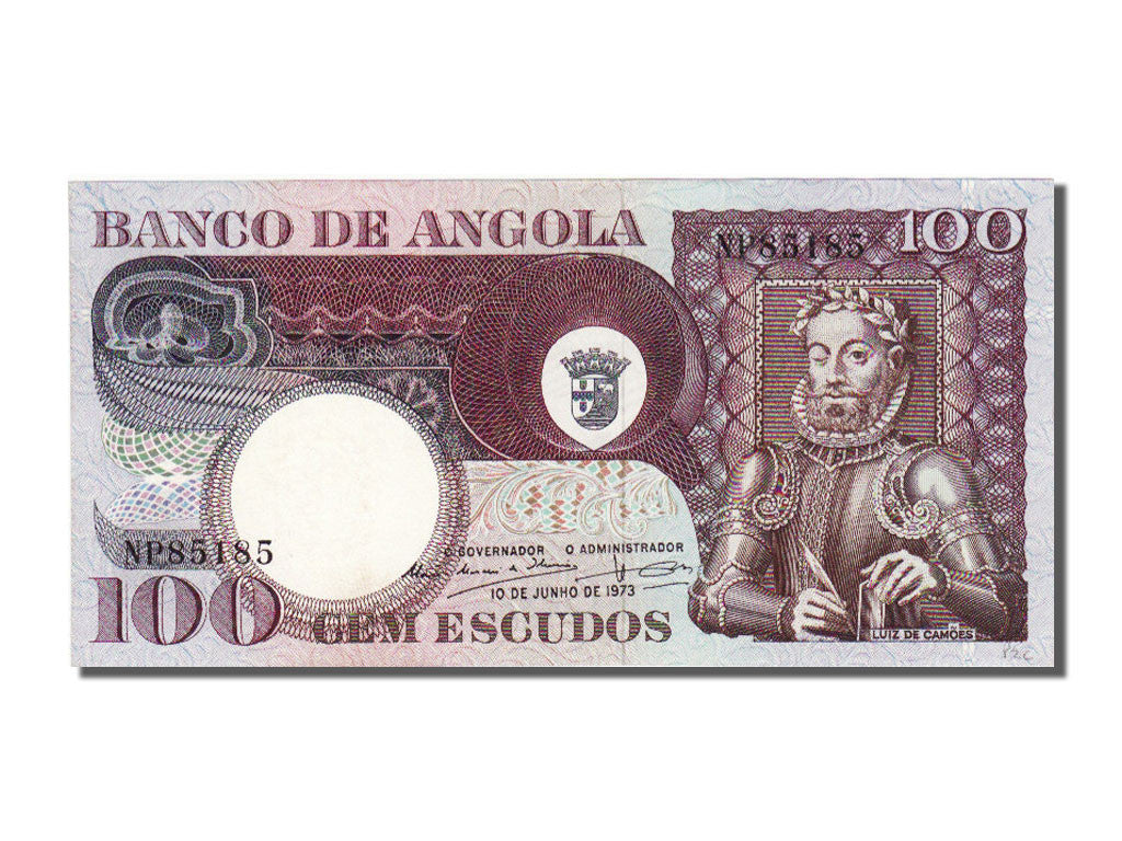 Banknote, Angola, 100 Escudos, 1973, 1973-06-10, UNC(65-70)