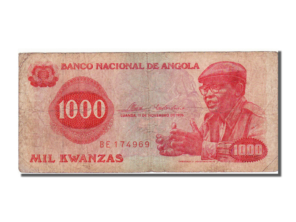 Angola, 1000 Kwanzas, 1976, 1976-11-11, VF(20-25), BE174969