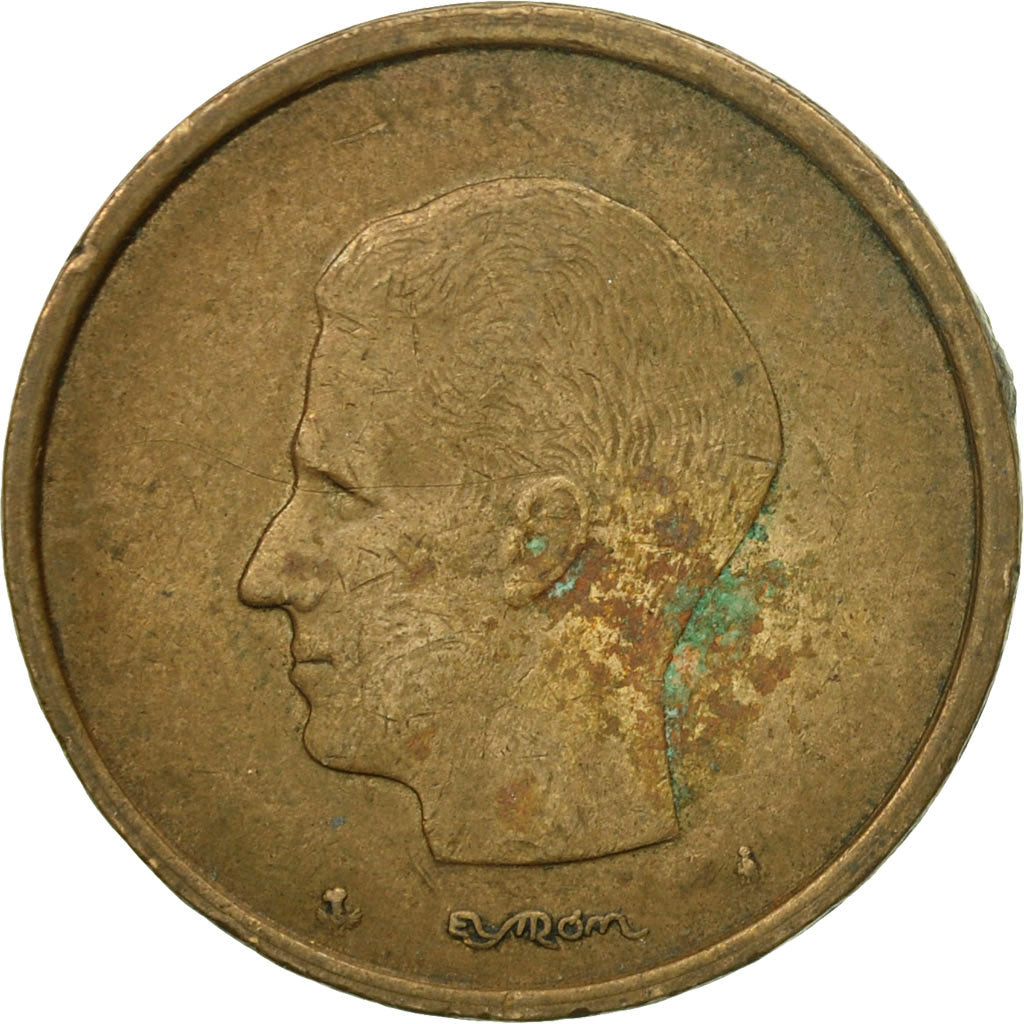 Münze, Belgien, 20 Francs, 20 Frank, 1980, S, Nickel-Bronze, KM:160