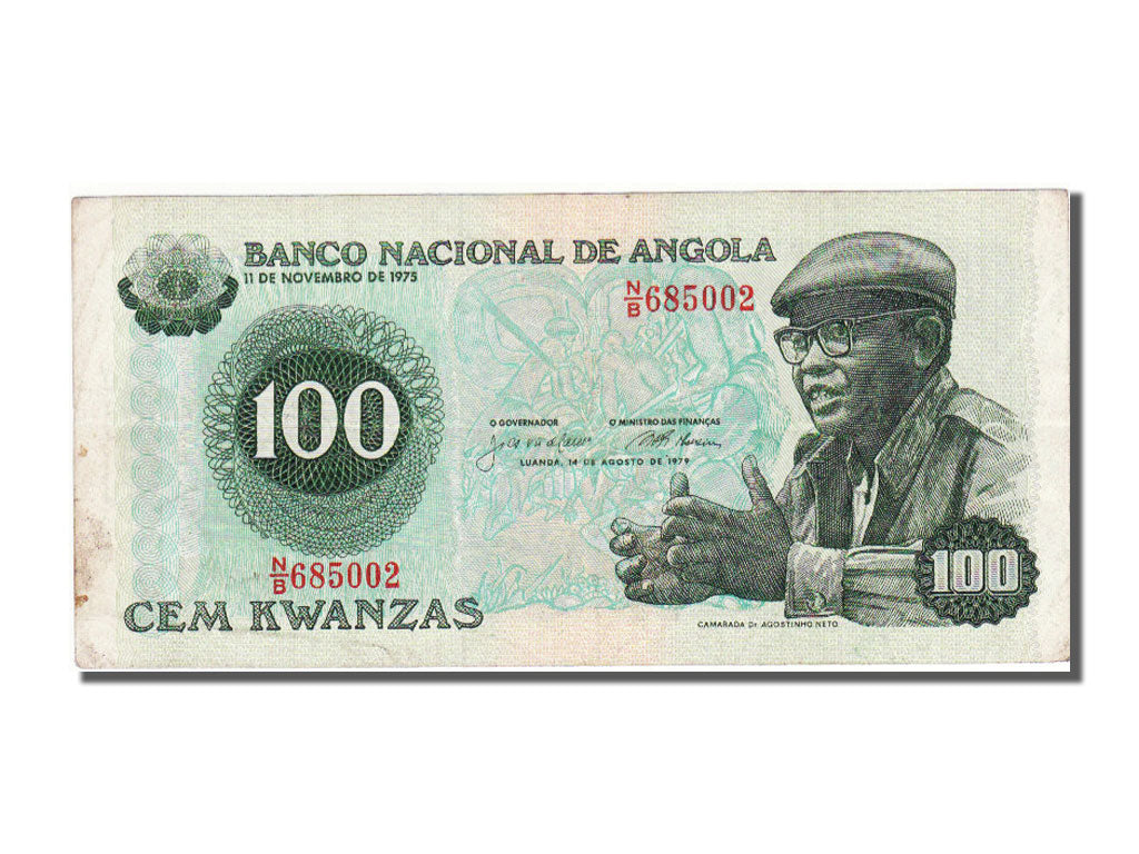 Angola, 100 Kwanzas, 1979, 1979-10-14, EF(40-45), NB685002