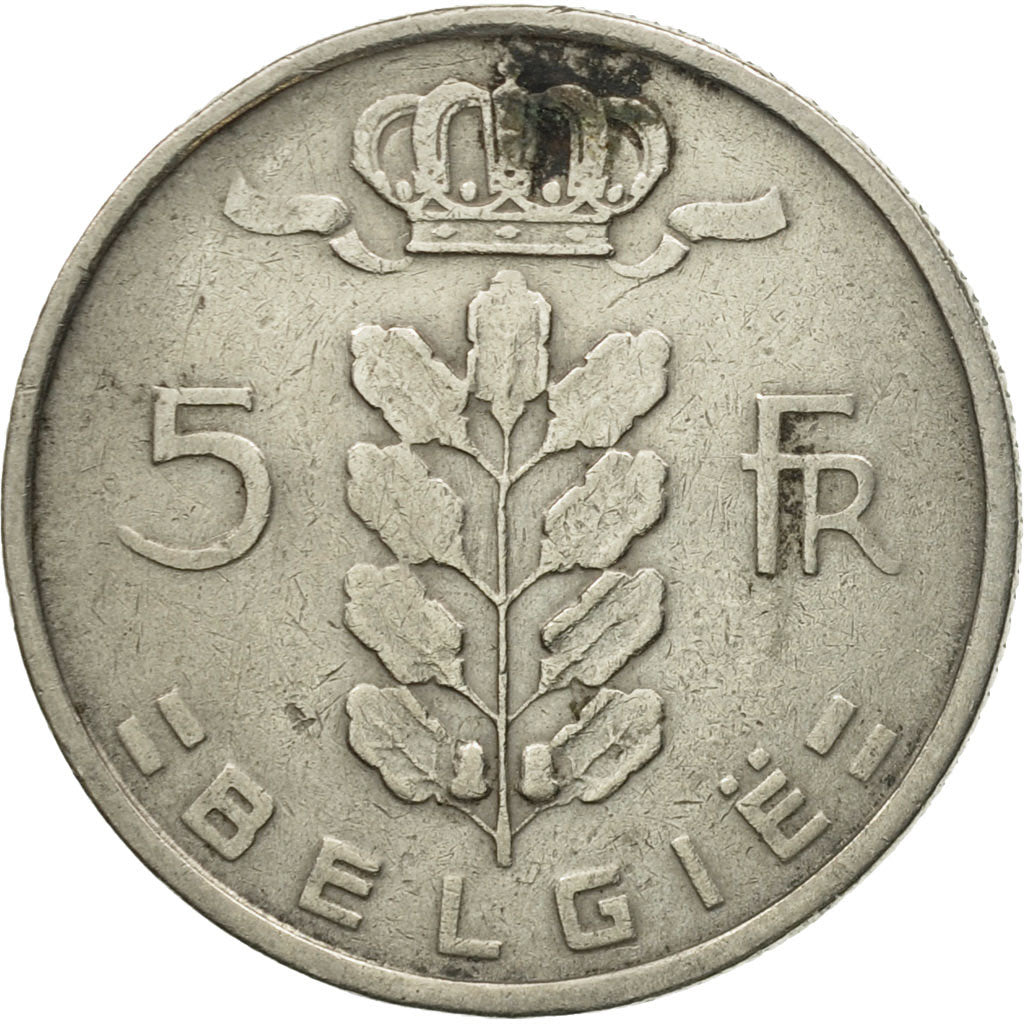 Coin, Belgium, 5 Francs, 5 Frank, 1949, VF(20-25), Copper-nickel, KM:135.1