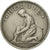 Munten, België, Franc, 1923, FR, Nickel, KM:90